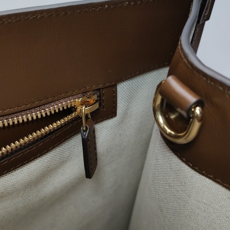 Gucci GG Retro中號牛皮雙G老花斜挎包單肩包-10