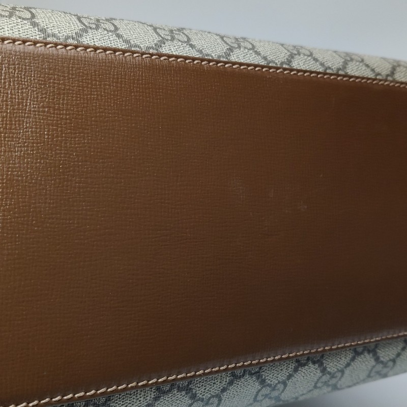 Gucci GG Retro中號牛皮雙G老花斜挎包單肩包-13