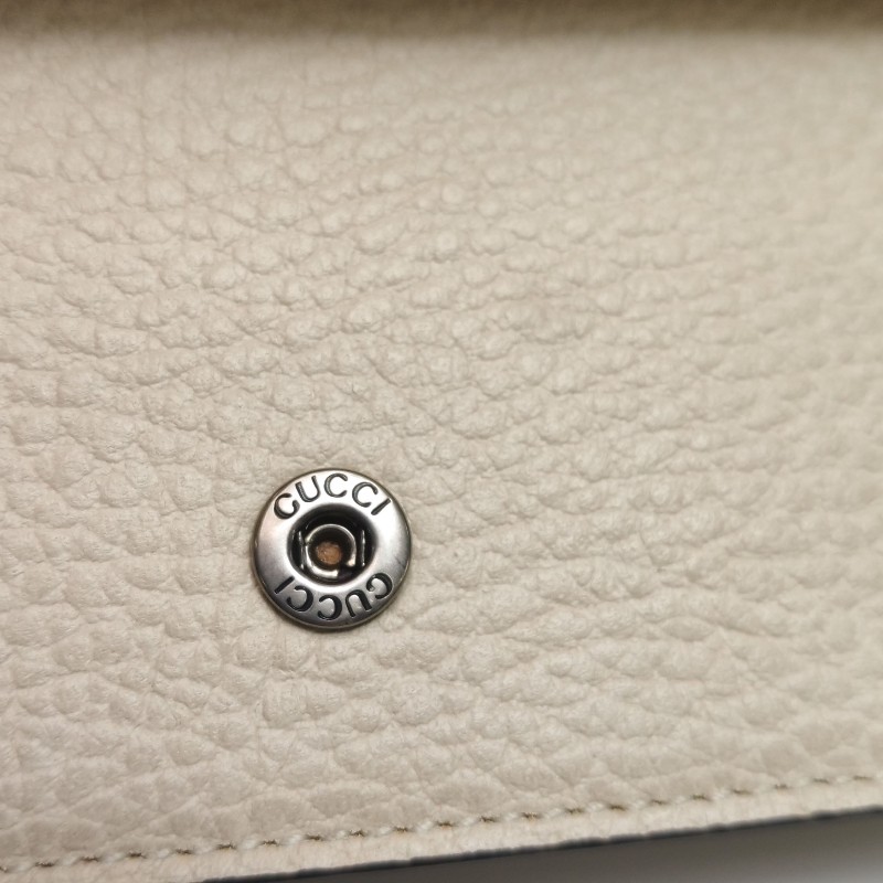 Gucci Dionysus酒神包迷你牛皮純色雙虎頭搭扣斜挎包單肩包-13