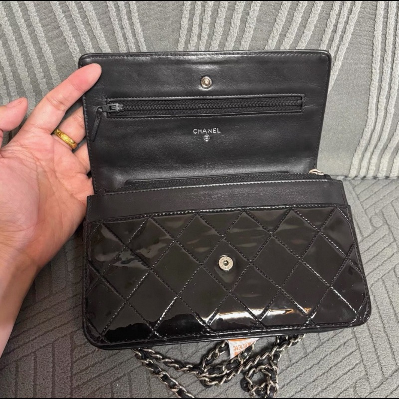 Chanel 漆皮WOC-3