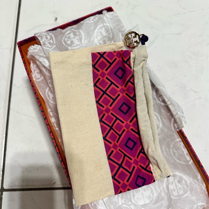 TORY BURCH 藍花紋 娃娃鞋 尺寸7-11