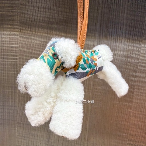 Hermes 全新閒置 Budy charm 狐狸梗犬