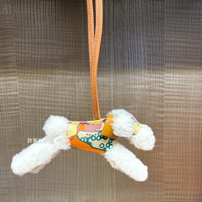 Hermes 全新閒置 Budy charm 狐狸梗犬-3