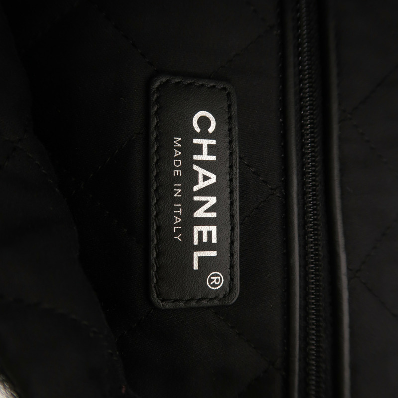 CHANEL 牛皮皮革Chanel 22 Small銀扣鏈帶肩背袋-5