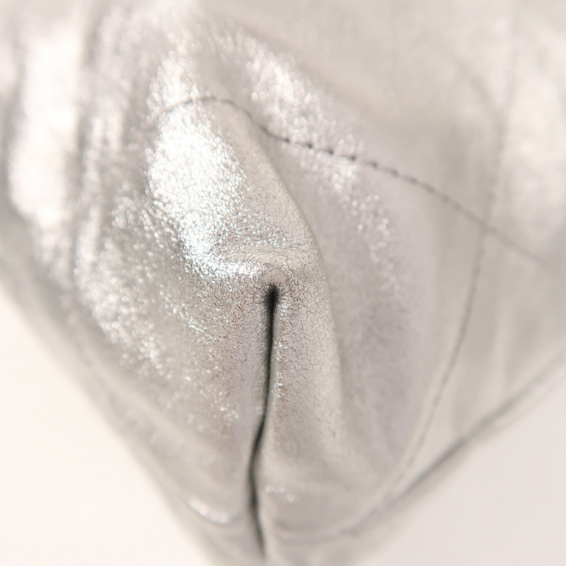 CHANEL 牛皮皮革Chanel 22 Small銀扣鏈帶肩背袋-11