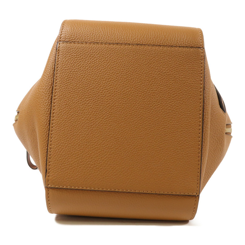 LOEWE 牛皮皮革Compact Hammock Bag金扣手挽肩背兩用袋-3