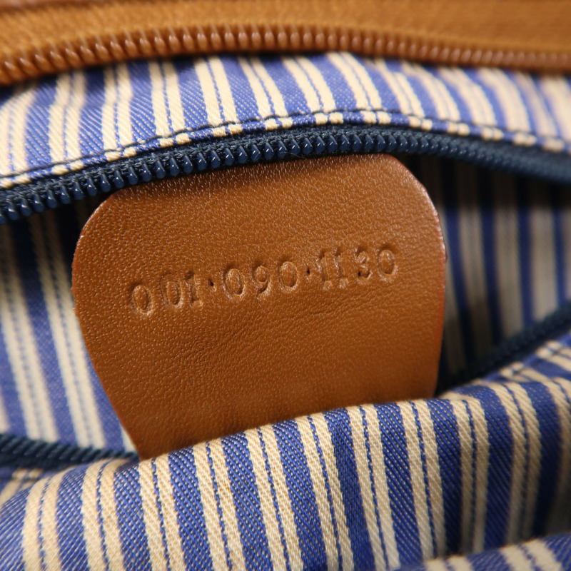 GUCCI 帆布Vintage Shoulder Bag銀扣肩背袋-6