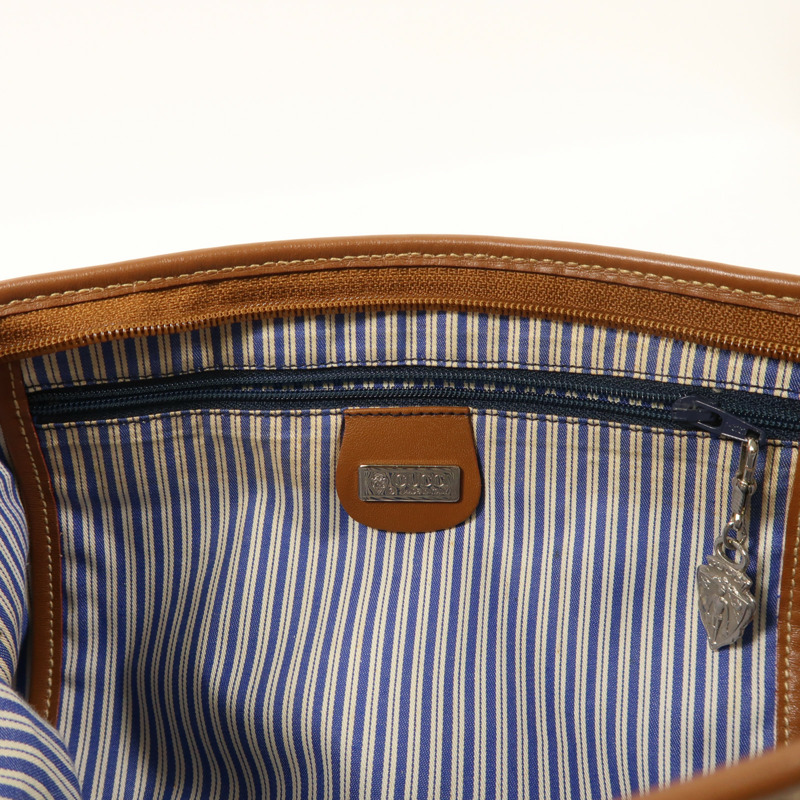 GUCCI 帆布Vintage Shoulder Bag銀扣肩背袋-14