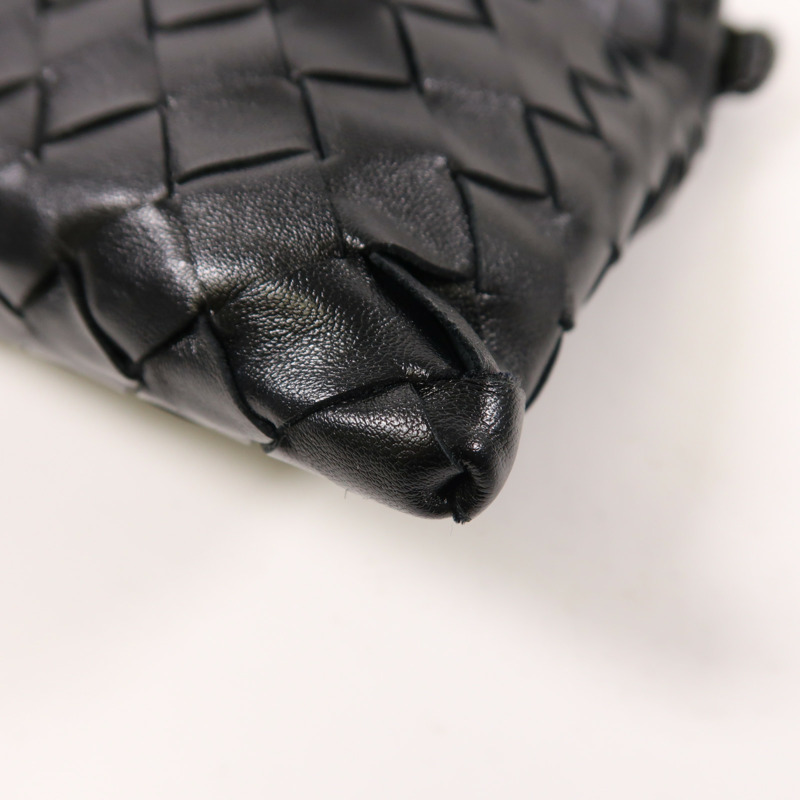 BOTTEGA VENETA 牛皮皮革Mini Hop金扣手挽肩背兩用袋-8