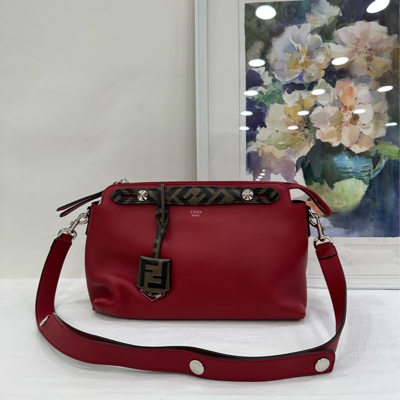 Fendi 芬迪 By the way 中號 紅色-1