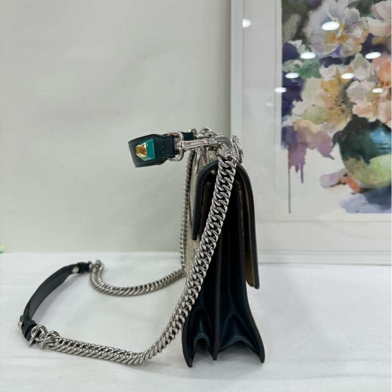 Fendi 芬迪 情人節限定 拼色拼皮 超級洋氣 很難撞包-3