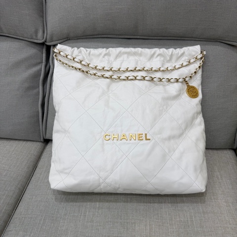 Chanel 22bag 白金大號 #晶片款 #