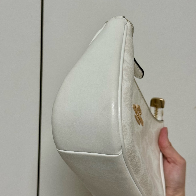 COACH Teri 冰川白老花 肩背/側背包-9