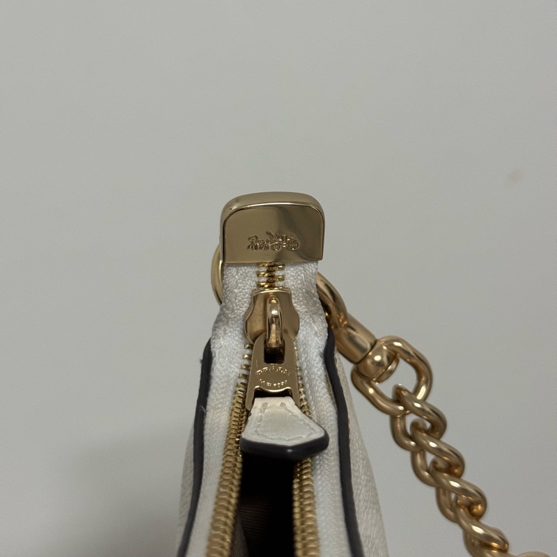 COACH Teri 冰川白老花 肩背/側背包-16