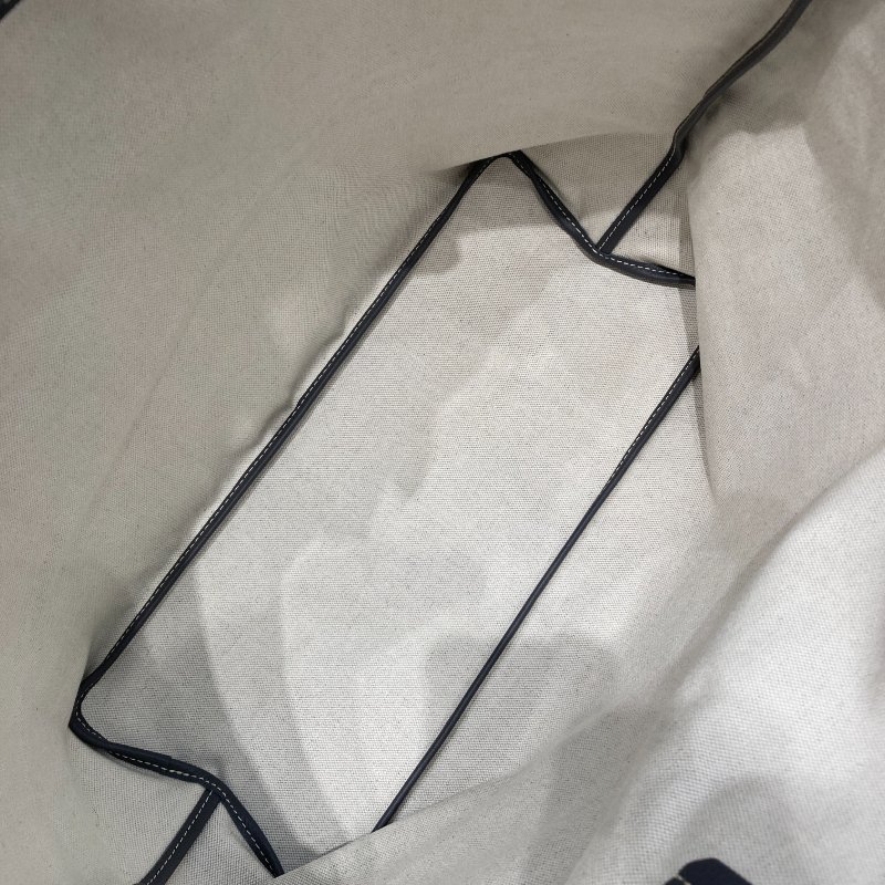 GOYARD 戈雅 SAINT LOUIS PM PVC帆布 托特包 灰色老花-5