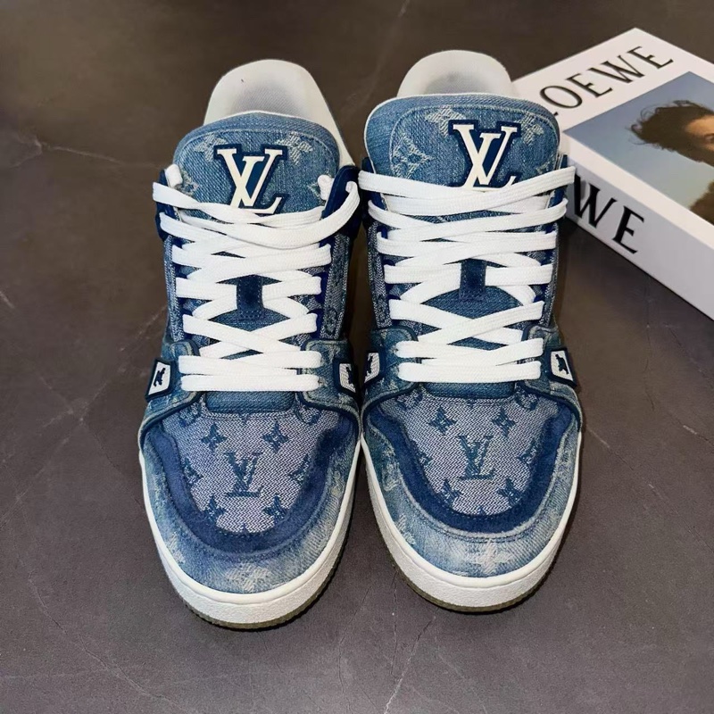 Louis Vuitton 男裝運動鞋 藍色 尺寸6/6.5/7/7.5/8/9-0