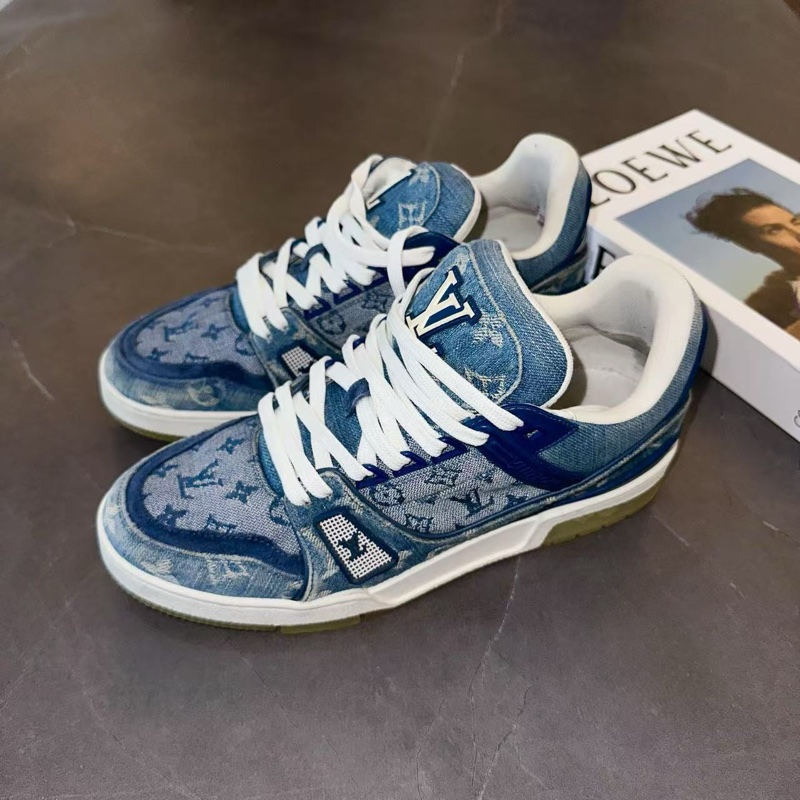 Louis Vuitton 男裝運動鞋 藍色 尺寸6/6.5/7/7.5/8/9-6