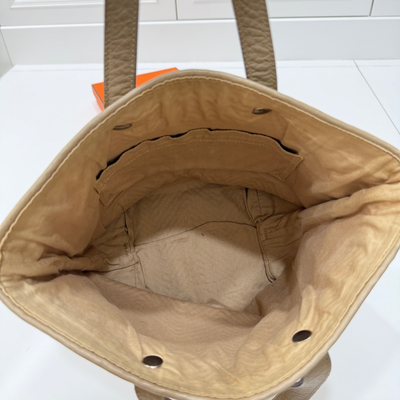 HERMES CHENNAI 草編 編織 菜籃子 竹編包 海攤包 購物包 手提包 購物袋-16