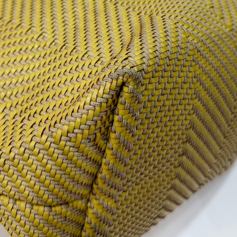 HERMES CHENNAI 草編 編織 菜籃子 竹編包 海攤包 購物包 手提包 購物袋-26