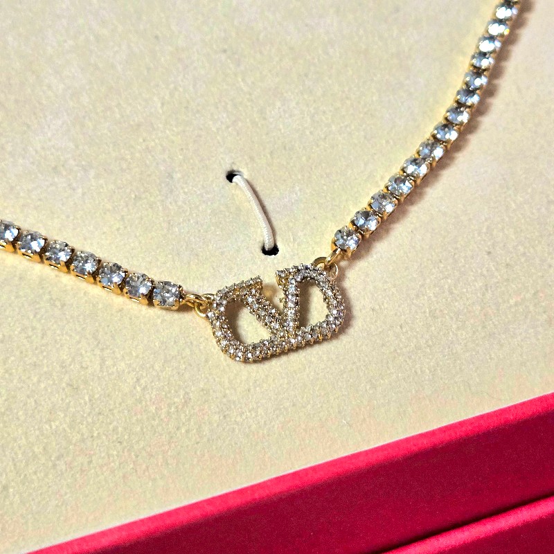Valentino 項鏈 頸鍊 logo necklace-1