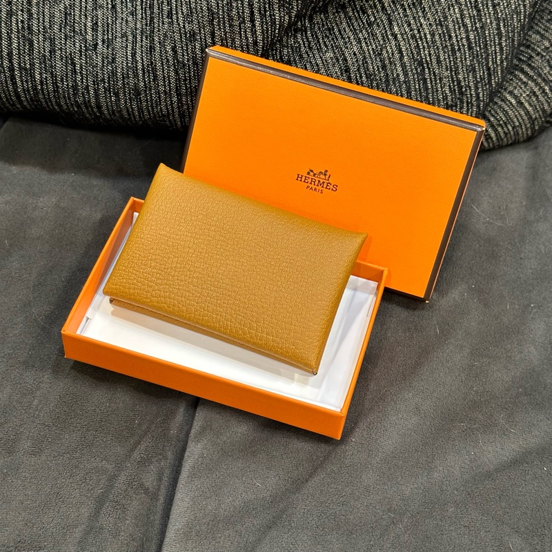 全新全配❤️ #愛馬仕 #calvi #duo #零錢包 #卡包-0