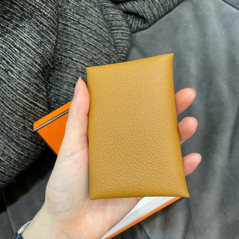 全新全配❤️ #愛馬仕 #calvi #duo #零錢包 #卡包-5