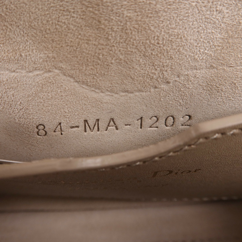 Dior 牛皮皮革Bobby East West金扣肩背袋-6