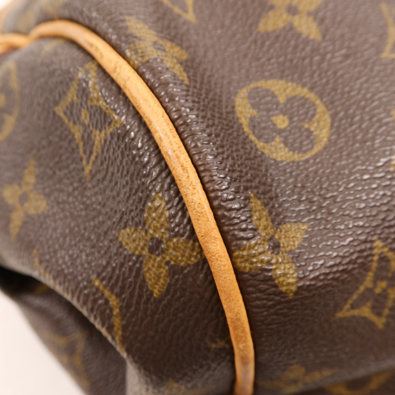 LOUIS VUITTON Monogram Montorgueil GM金扣肩背袋-11
