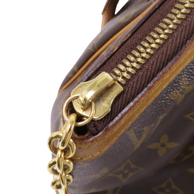 LOUIS VUITTON Monogram Tivoli GM金扣肩背袋-8