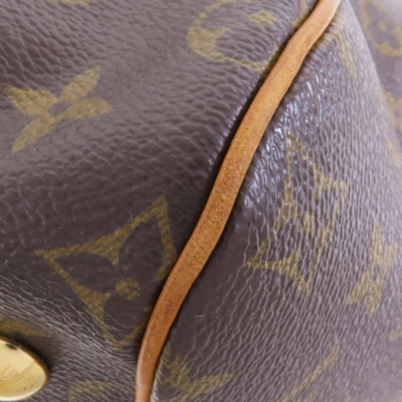 LOUIS VUITTON Monogram Tivoli GM金扣肩背袋-12