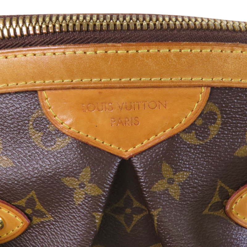 LOUIS VUITTON Monogram Tivoli GM金扣肩背袋-16