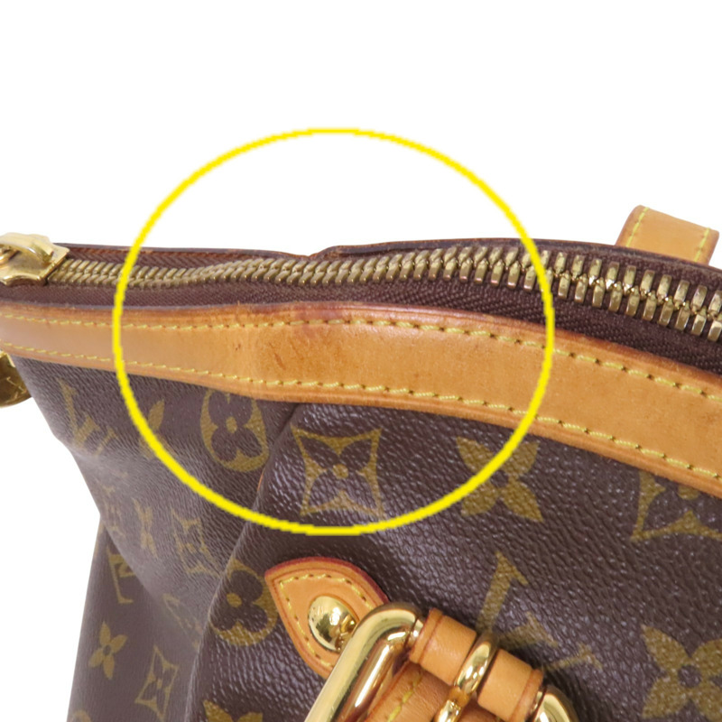 LOUIS VUITTON Monogram Tivoli GM金扣肩背袋-17