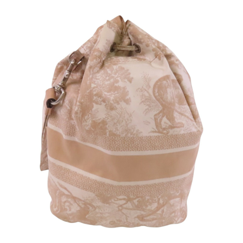 Dior 尼龍Travel Pouch銀扣手挽袋-1