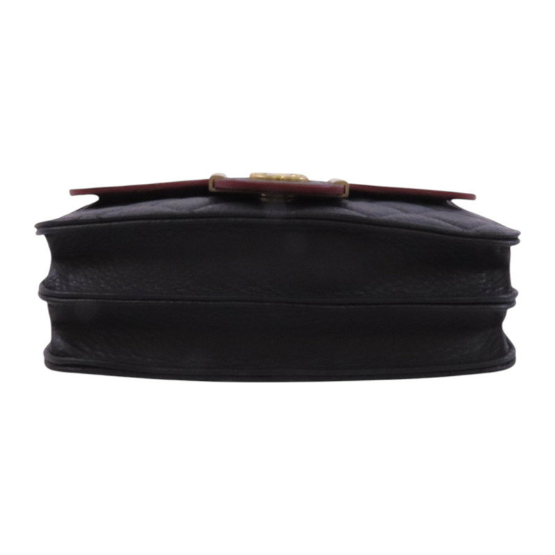 CHANEL 牛皮皮革Archi Chic Square WOC金扣鏈帶肩背袋-3