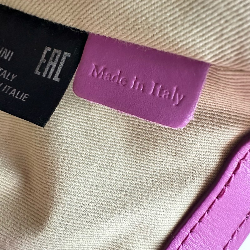 Marni紫色編織菜籃子單肩斜挎包-8