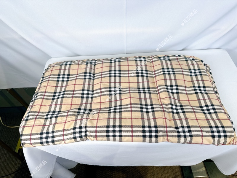 莉亞精品♡ Burberry 駝色大披肩涼被 二手美品-4