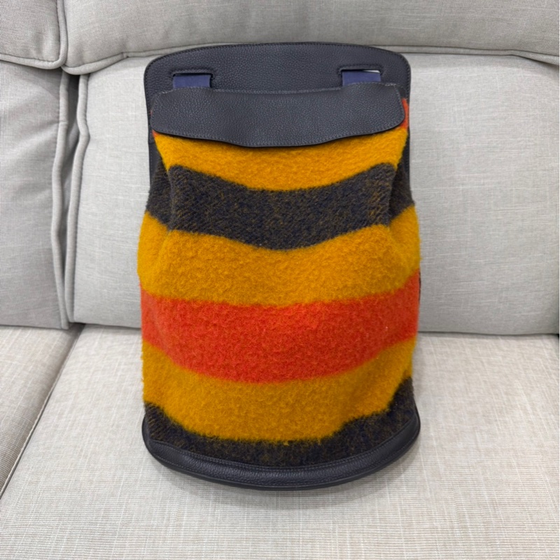 愛馬仕 Hermes毛呢後背包-0