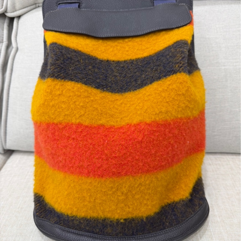 愛馬仕 Hermes毛呢後背包-2