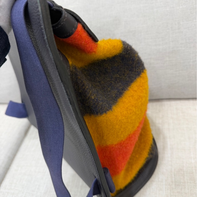 愛馬仕 Hermes毛呢後背包-5