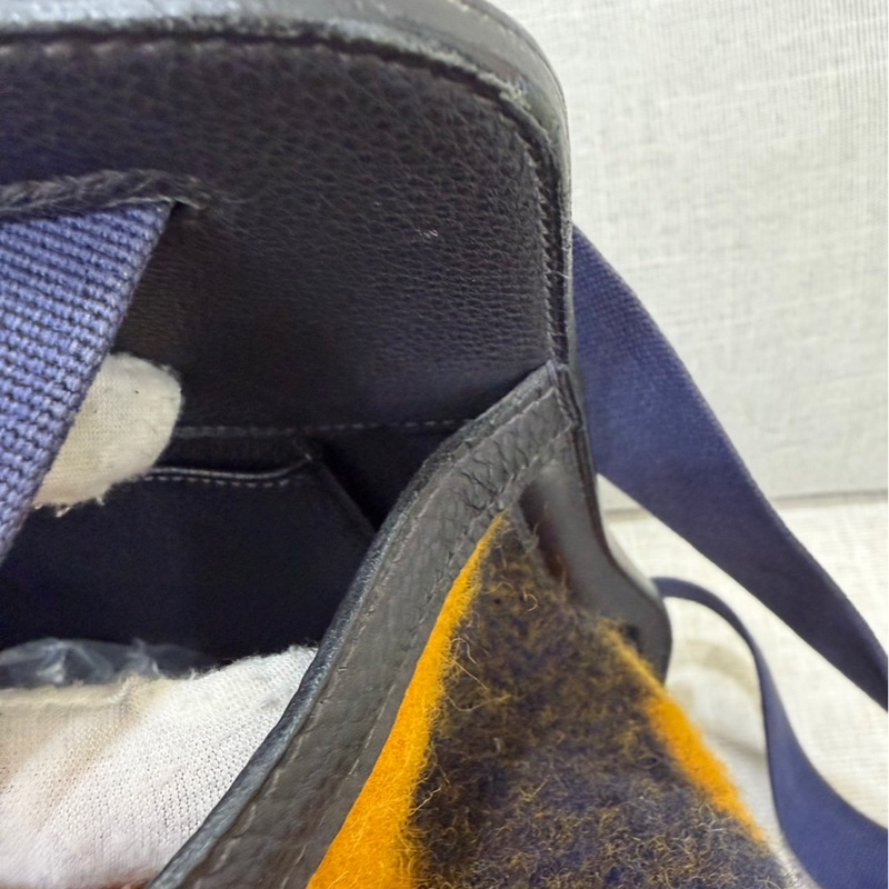 愛馬仕 Hermes毛呢後背包-19