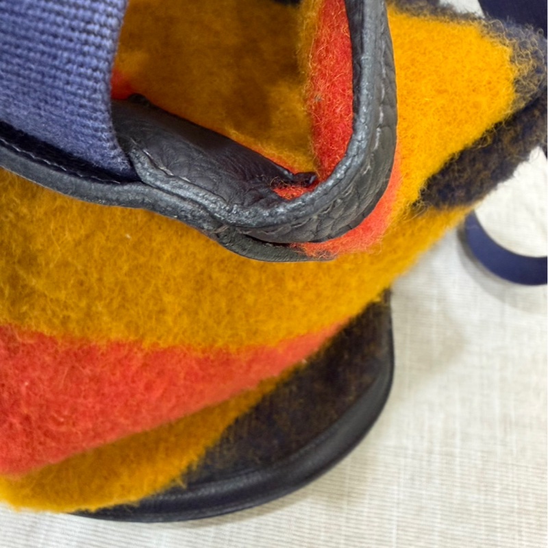 愛馬仕 Hermes毛呢後背包-20