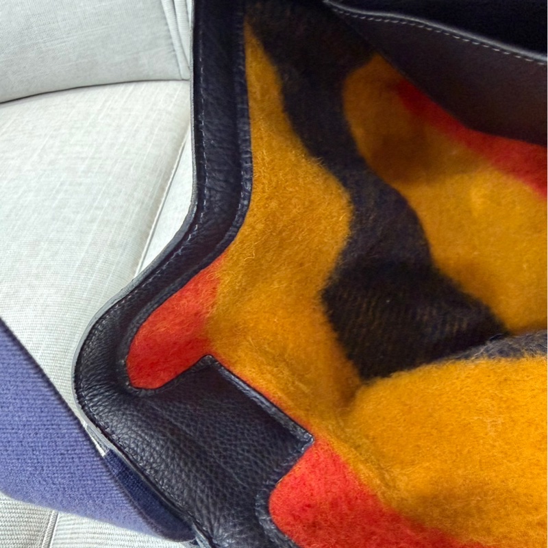 愛馬仕 Hermes毛呢後背包-25