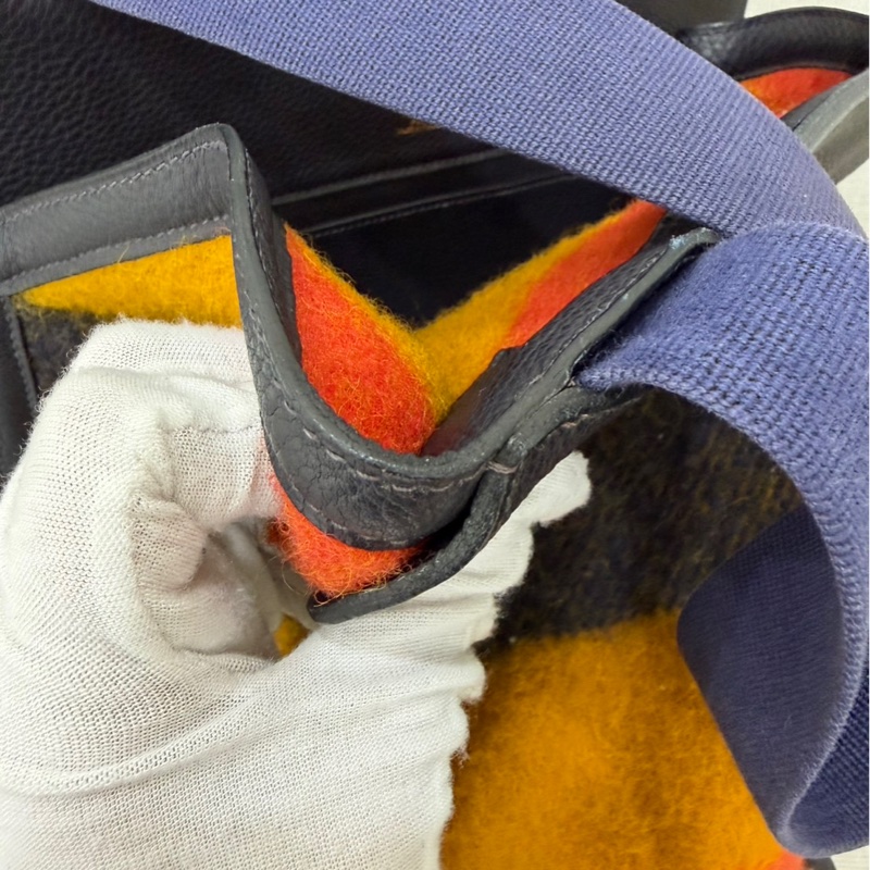 愛馬仕 Hermes毛呢後背包-26