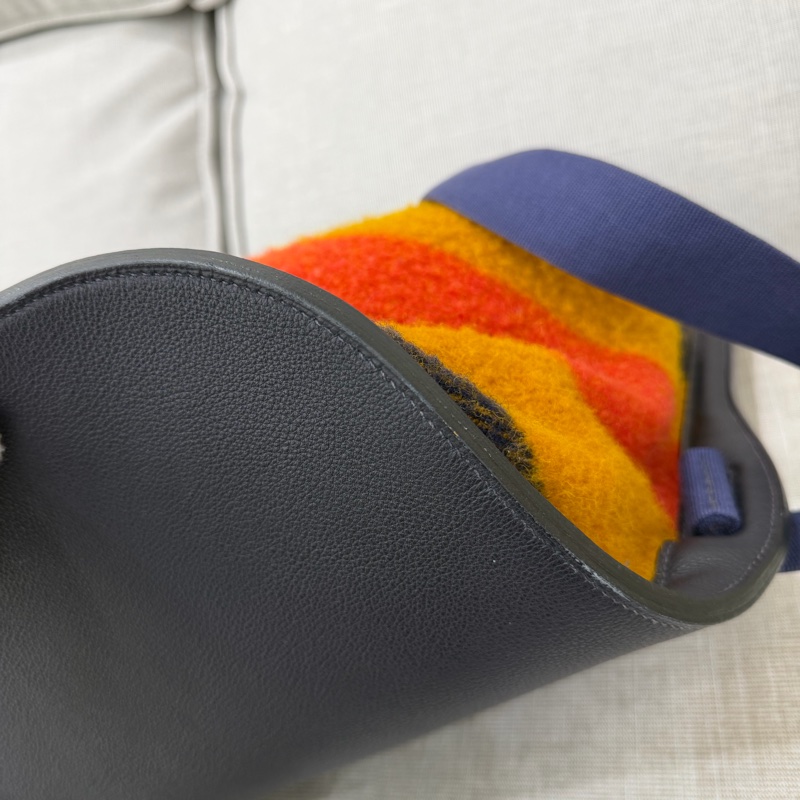 愛馬仕 Hermes毛呢後背包-44