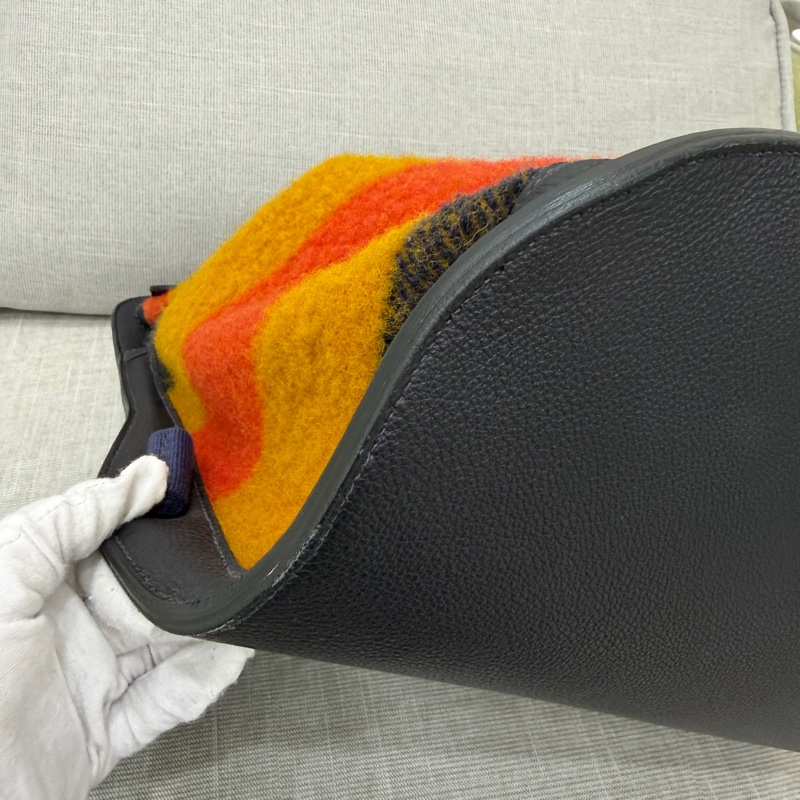 愛馬仕 Hermes毛呢後背包-45