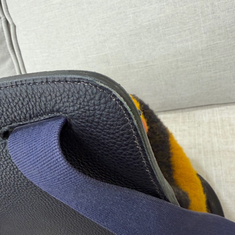 愛馬仕 Hermes毛呢後背包-50