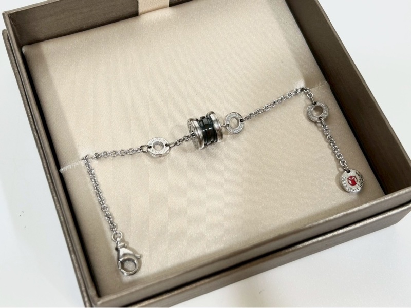 寶格麗黑色陶瓷SAVE THE CHILDREN 手鏈-5