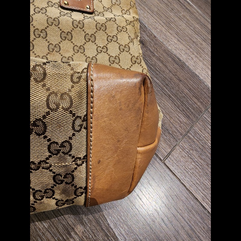 Gucci二手老花肩背包-5