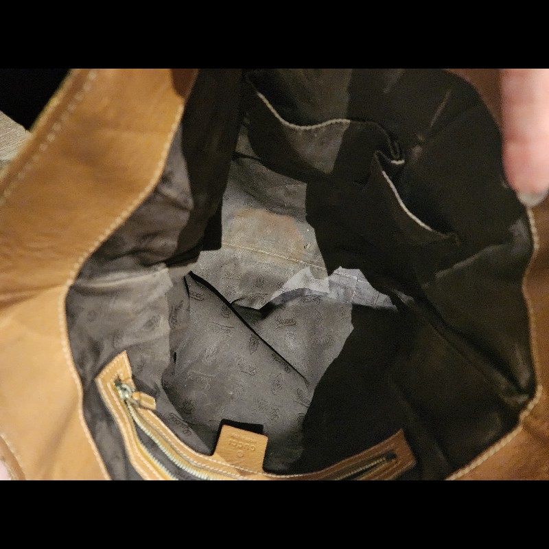 Gucci二手老花肩背包-11