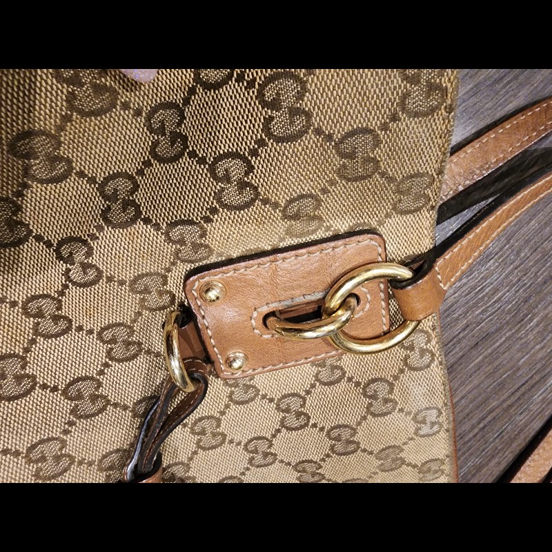 Gucci二手老花肩背包-17